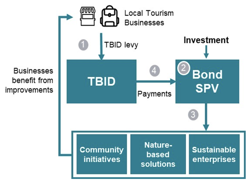 Diagram presenting the TBID and Bond structure described in detail below 