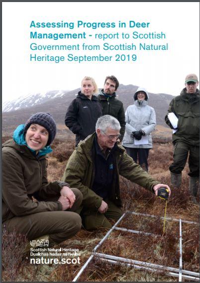 Assessing Progress in Deer Management - report to Scottish Government front cover