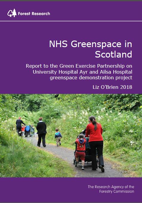 NHS Greenspace in Scotland - front cover