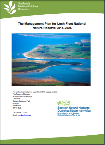 Loch Fleet NNR front cover