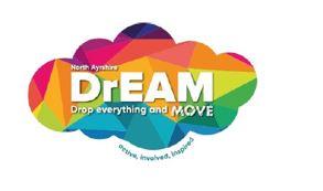North Ayrshire Drop Everything and Move logo
