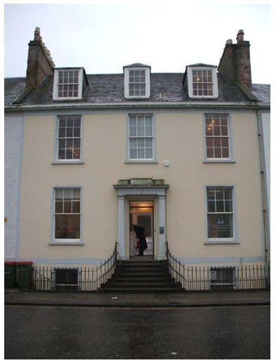 A traditional two and a half storey townhouse in Ayr