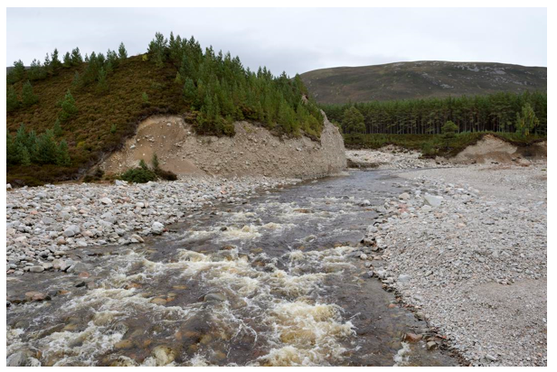 The River Feshie and gravel beds