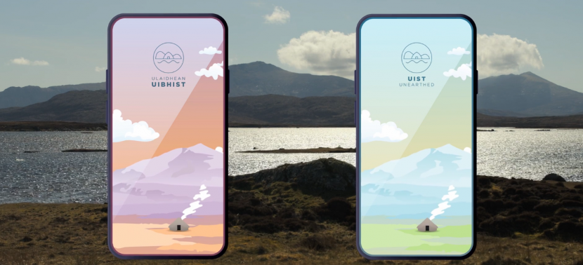 Uist Unearthed App graphics