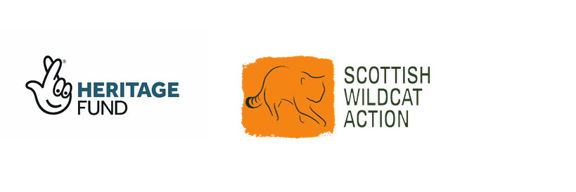 SWA Specialist report - Heritage Fund & Scottish Wildcat Action Logos