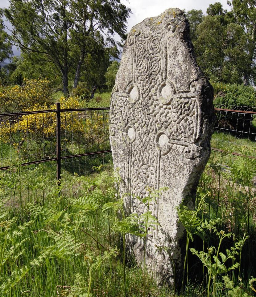 Pictish standing stone