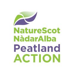 NatureScot Peatland ACTION dual language Logo