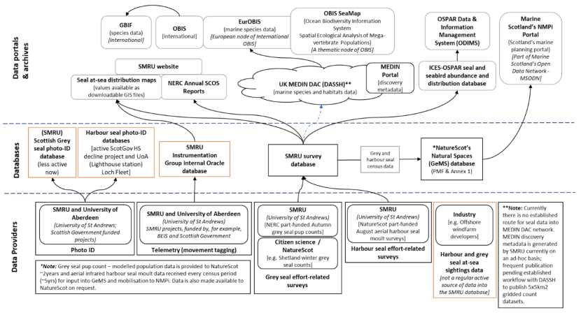 Seal data flow landscape mapped to identify current issues