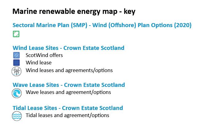 Business Plan 2023 - Marine renewable energy map key