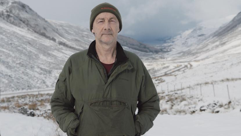 Contractor John Urquhart, from&nbsp;Albamontane Restoration, speaking to camera&nbsp;about the benefits of &nbsp;Peatland ACTION restoration.