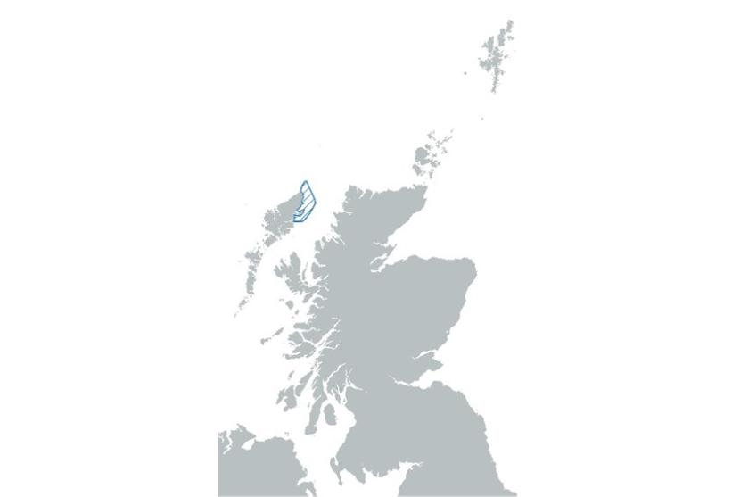 Map of North-east Lewis
