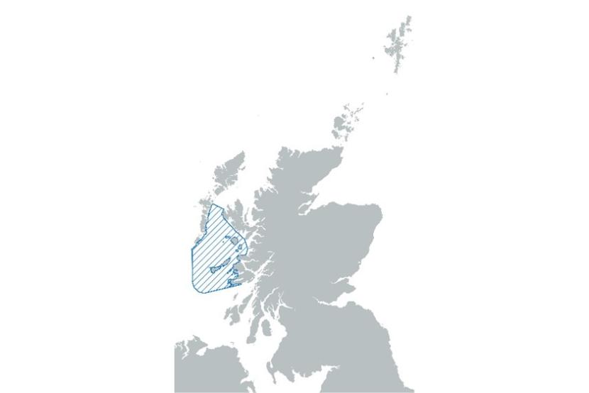 Map of Sea of Hebrides