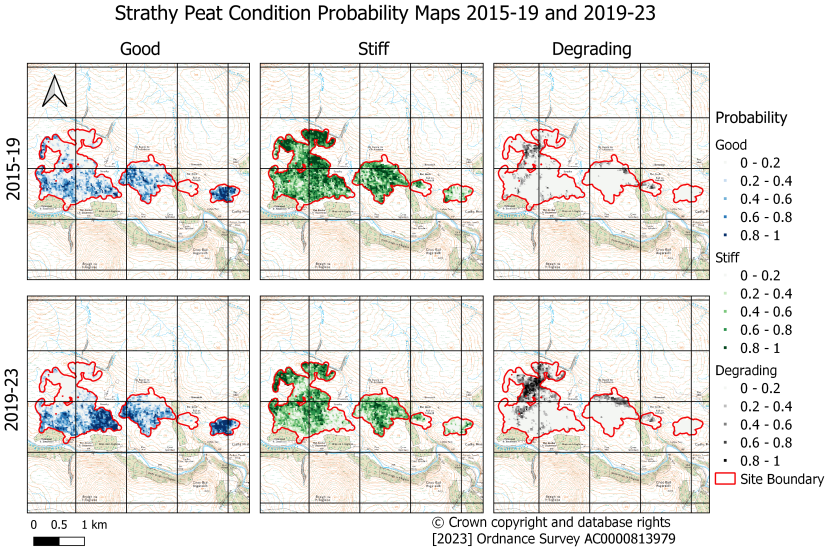 Strathy probability condition maps.