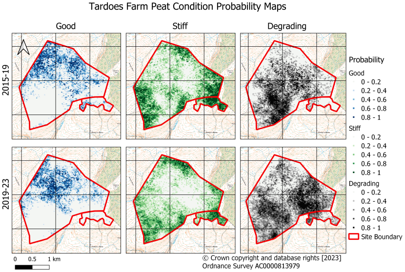 Tardoes Farm probability condition maps