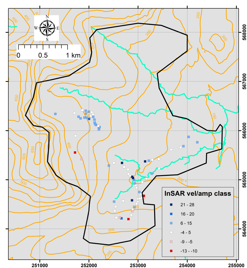 Map of classified field app observations on the Cairnsmore National Nature Reserve