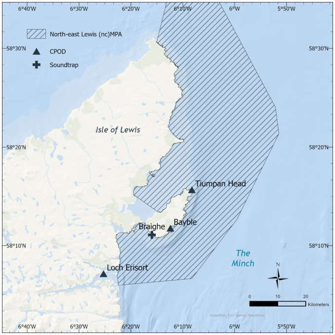 Map of Isle of Lewis