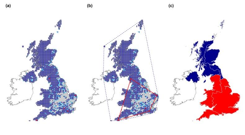 Genetic Scorecard Indicator - Ex situ map for Purple Moor grass