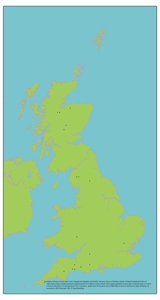 Genetic Scorecard Indicator - distribution map for Flotow's Rock Dimple