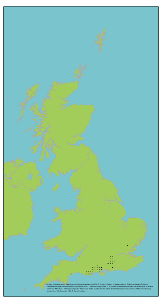 Genetic Scorecard Indicator - distribution map for Smooth Snake 
