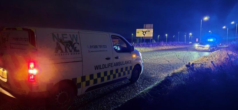 A DVC attended by Police Scotland.