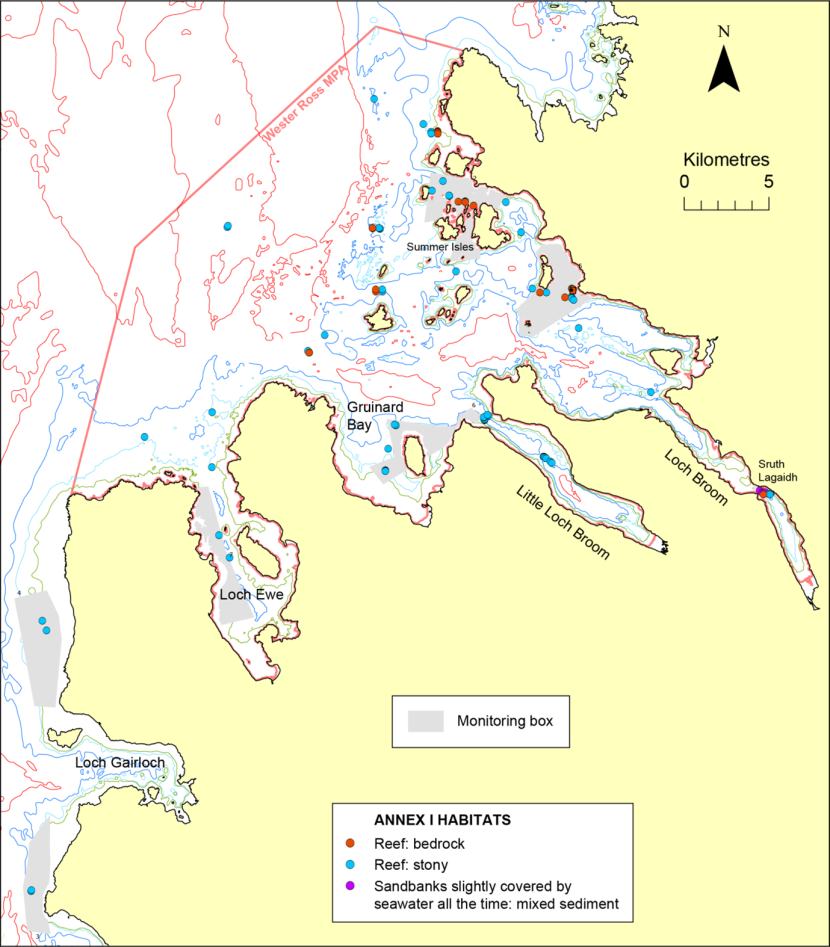 Annex I habitats off Wester Ross.