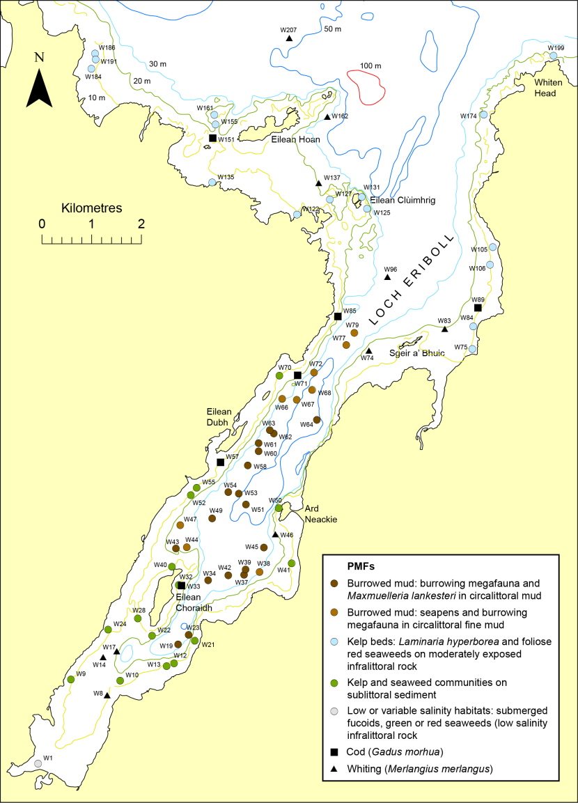 PMF records in Loch Eriboll.