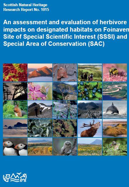 SNH Research Report 1015 front cover