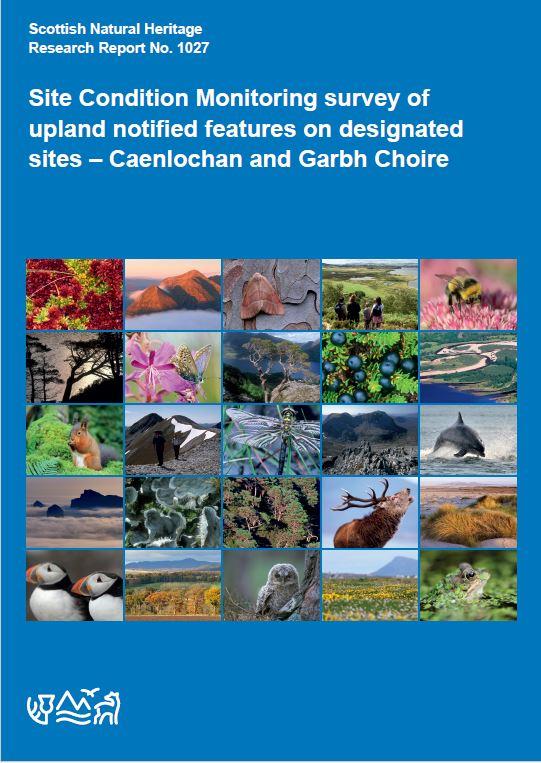 SNH Research Report 1027 - front cover