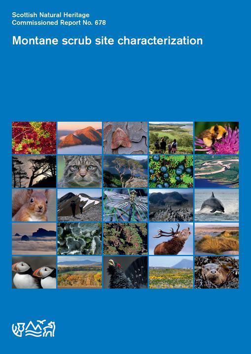 SNH Research Report 678 - front cover