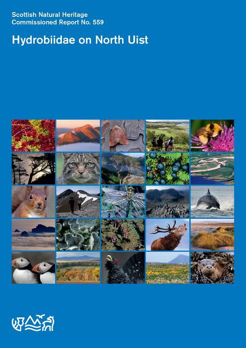 SNH Research Report 559 - front cover