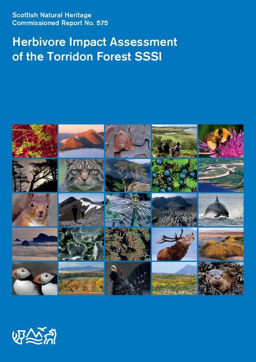 SNH Research Report 575 - front cover