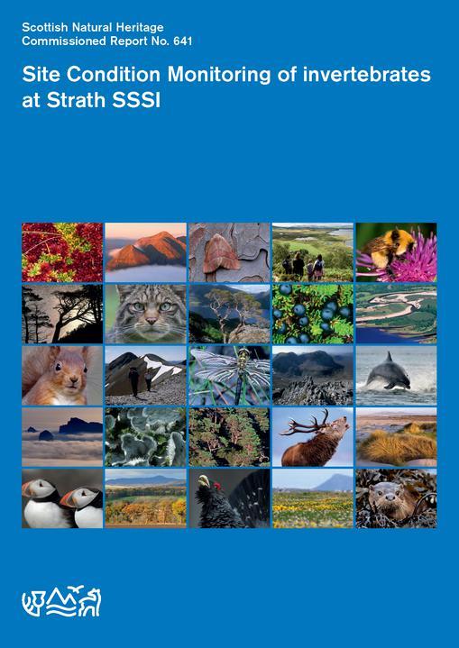 SNH Research Report 641 - front cover