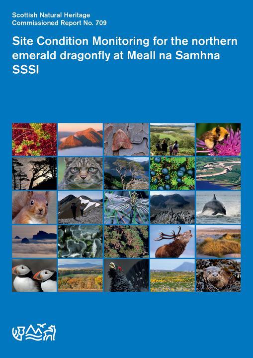SNH Research Report 709 - front cover