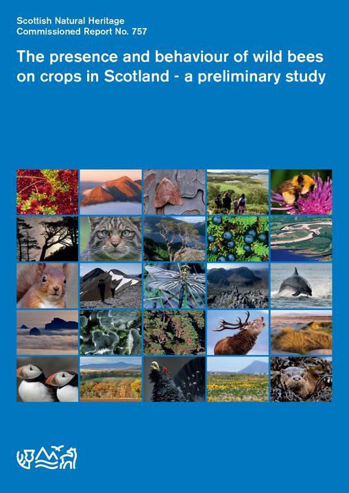 SNH Research Report 757 - front cover