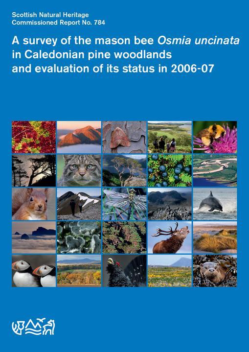 SNH Research Report 784 - front cover