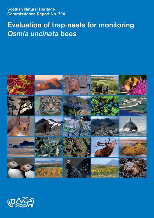 SNH Research Report 794 - front cover