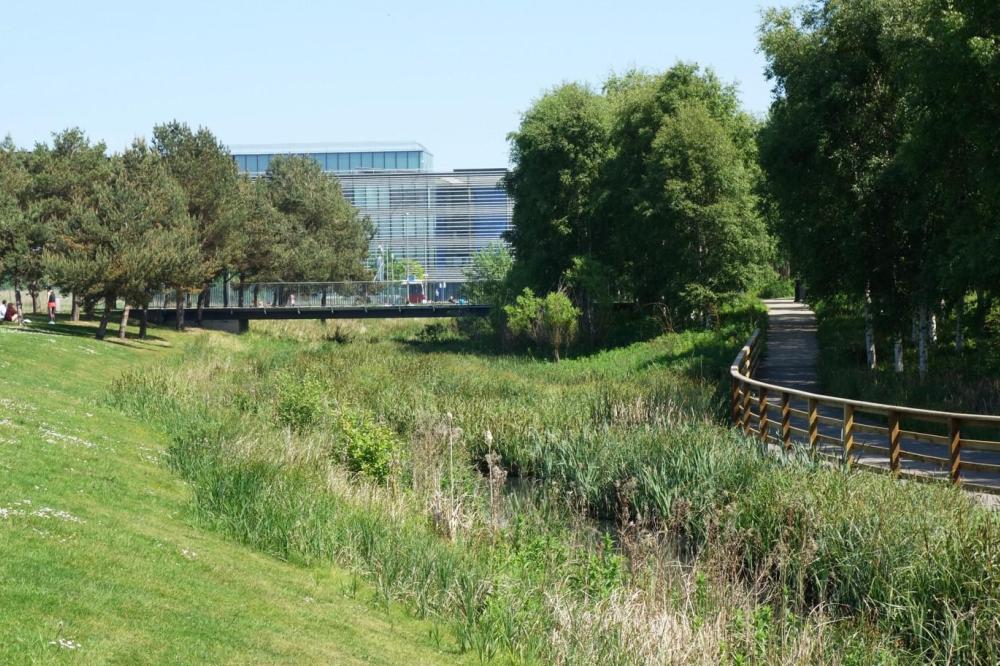 SUDS at Forthquarter Park, Granton