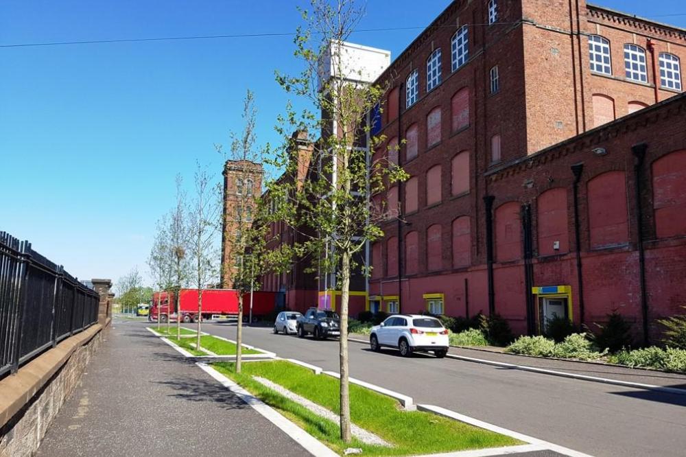 SUDS at South Dalmarnock