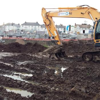 The Green Infrastructure Fund site at the Middlefield housing estate in Aberdeen