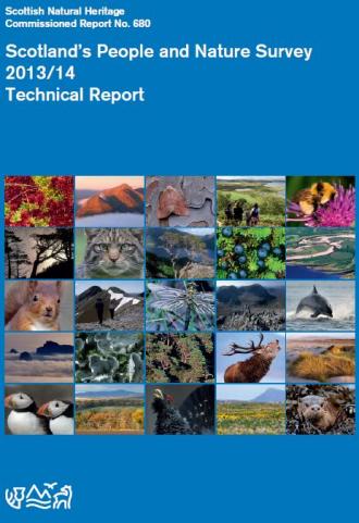 SNH Commissioned Report 680: Scotland's People and Nature Survey 2013/14 - Technical Report front cover