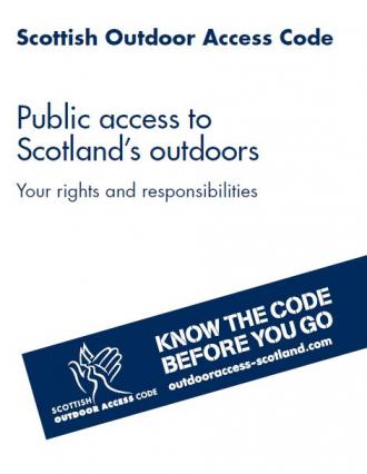 Scottish Outdoor Access Code front cover