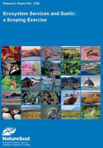 NatureScot Research Report 1230 - front cover